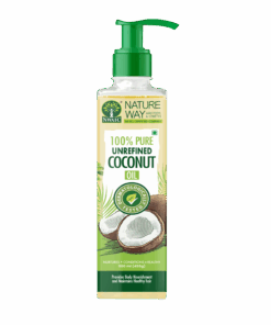 Natureway Coconut oil For Skin & Hair Care 500 ml  (Dermatological Tested) for skin and hair safety | No (Chemical - Preservatives - Fragrance - MIneral OIl)